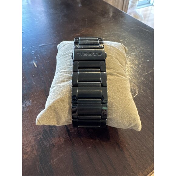 Fossil Arkitekt 50m/165 Feet. Black Wrist Watch. FS-4295 Stainless Steel - Picture 2 of 6